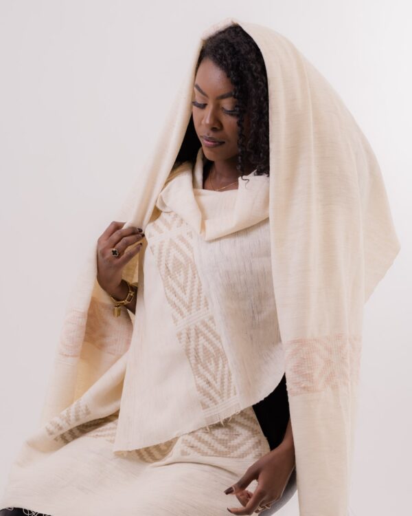 Adey Abeba Gabi Handwoven Shawl